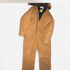 Brown Insulated Coveralls
